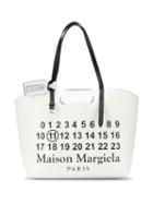 Maison Margiela Number Print Tote - White