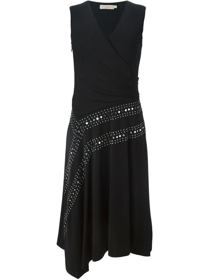 Tory Burch Embellished Asymmetric Dress