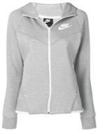 Nike Tech Windrunner Zipped Hoodie - Grey