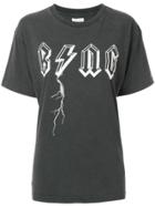 Anine Bing 'bolt' T-shirt - Grey