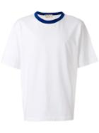 Marni Contrast Collar T-shirt - White