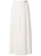 Elisabetta Franchi Cropped Trousers - White