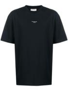 Drôle De Monsieur Slogan Print T-shirt - Black