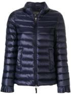 Twin-set Fitted Puffer Jacket - Blue