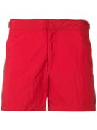 Ron Dorff Piping Urban Swim Shorts - Red