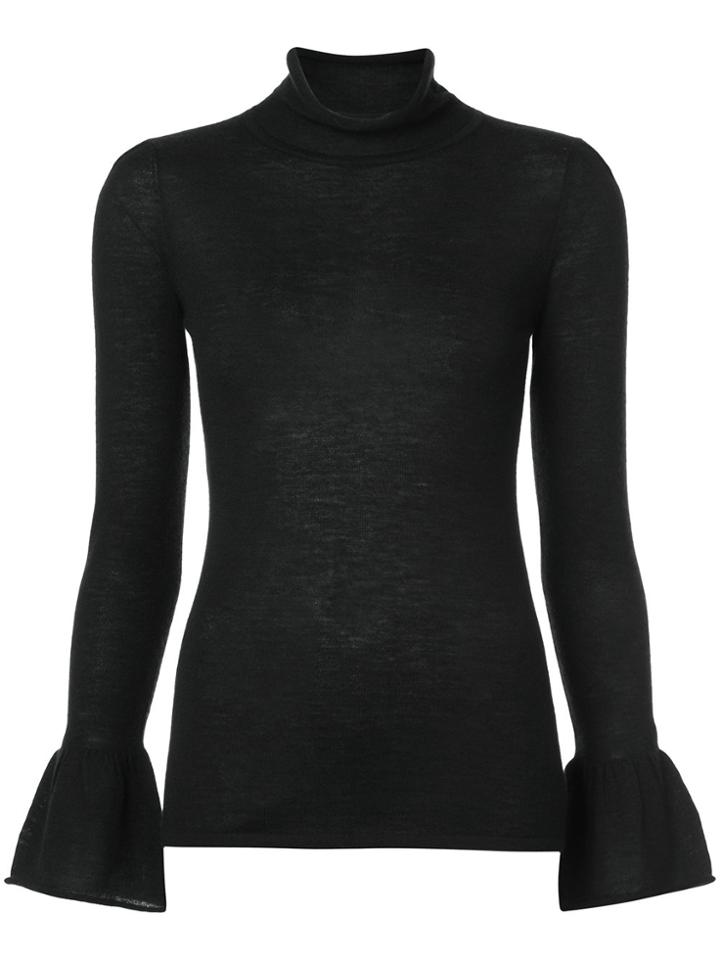 Co High Neck Jumper - Black