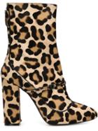 N.21 Leopard Print Boots