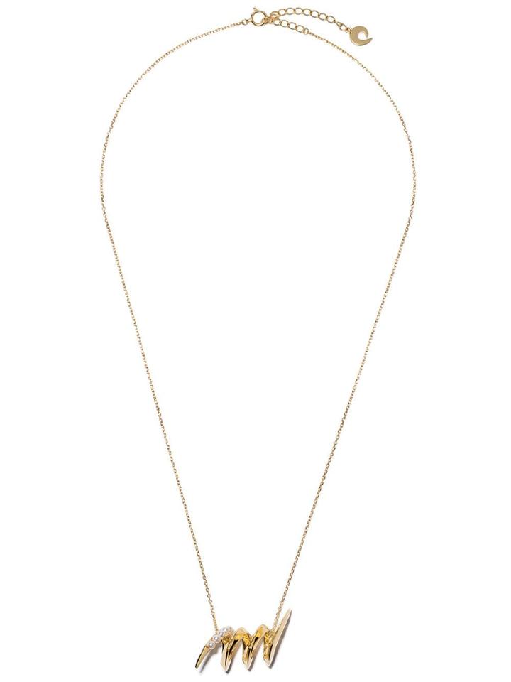 Tasaki 18kt Yellow Gold Surge Necklace