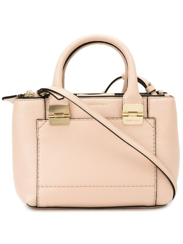 Emporio Armani Contrast Stitching Tote