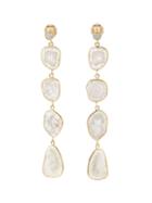 Kristin Hanson Four Drop Slice Diamond Earrings