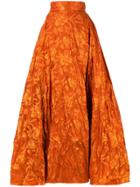 Bambah Roses Maxi Skirt - Orange