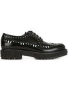 Valentino Garavani Butterfly Detail Brogue Shoes