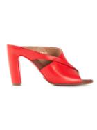Maison Margiela Mule Style Sandals - Red