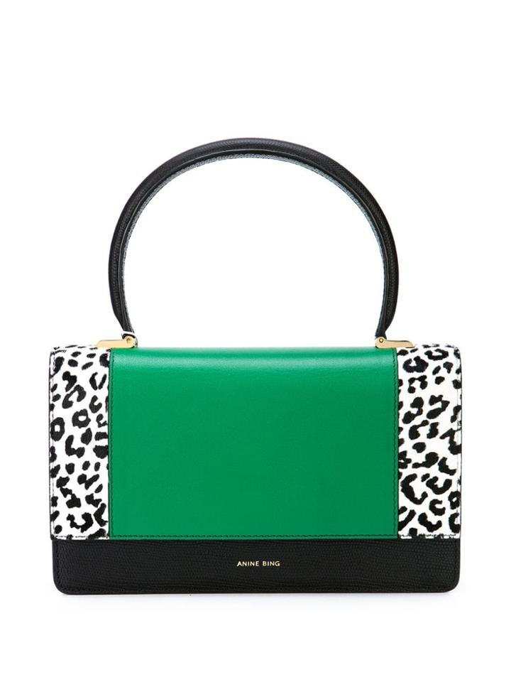 Anine Bing Zipper Card Pouch - Green