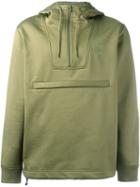 Stussy Front Pocket Hoodie, Men's, Size: Large, Green, Polyester/cotton