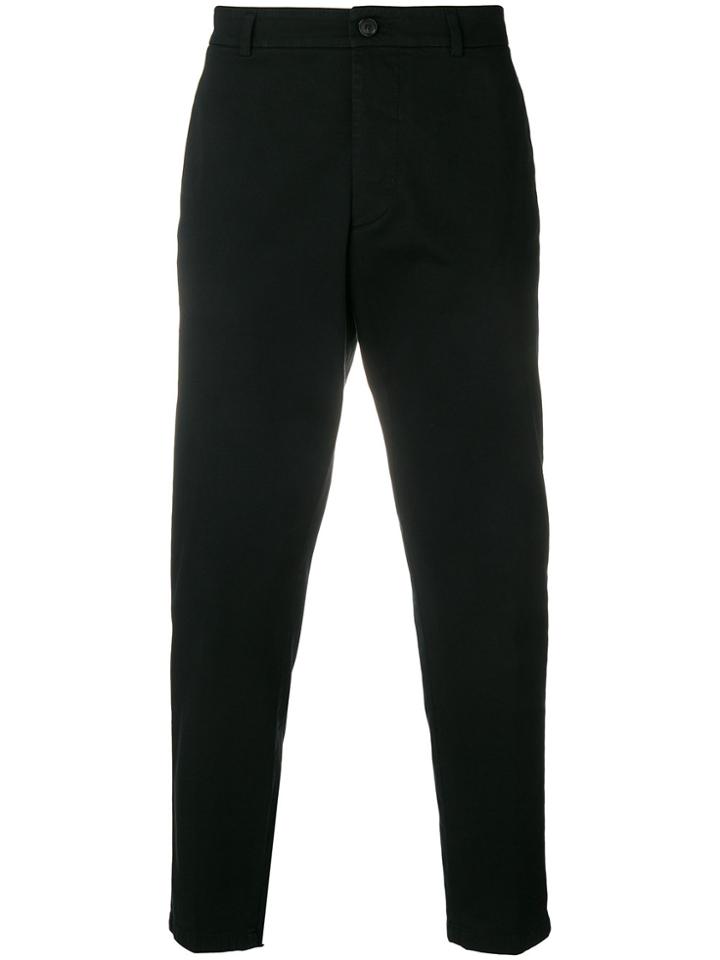 Department 5 Slim-fit Tailored Trousers - Black