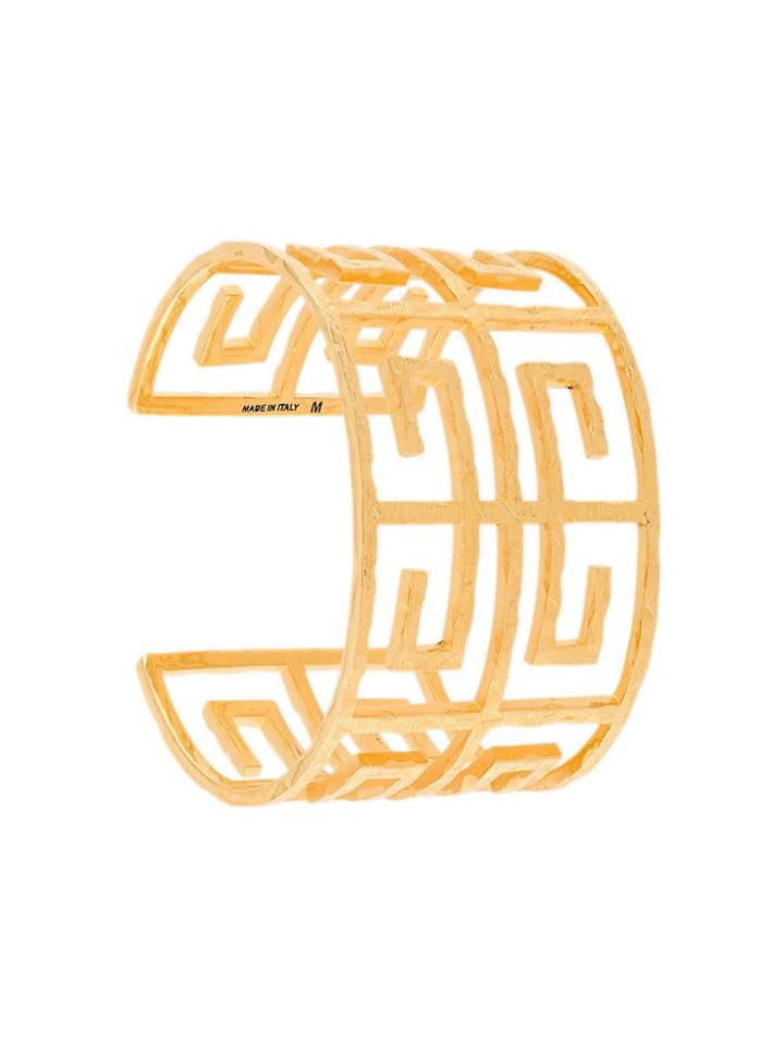 Givenchy Double G Cuff Bracelet - Metallic
