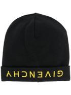 Givenchy Dual Logo Beanie - Black