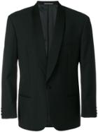 Emanuel Ungaro Vintage Structured Shoulder Suit Jacket - Black