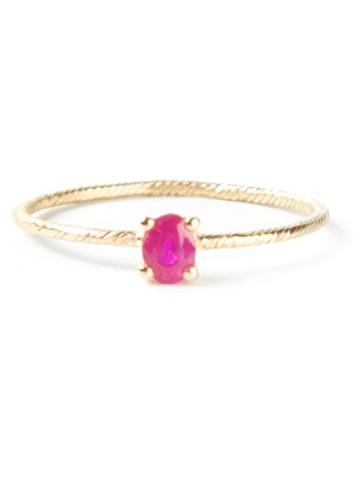 Wouters & Hendrix Gold 'ruby' Ring