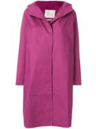 Mackintosh Hooded Raincoat - Pink & Purple