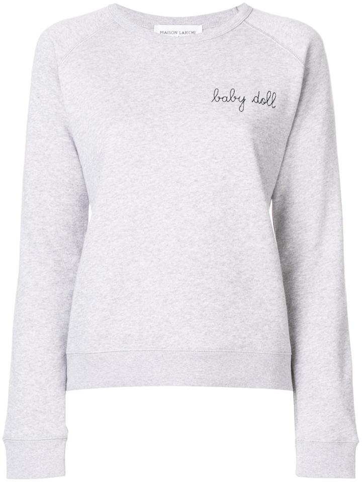 Maison Labiche Baby Doll Jumper - Grey