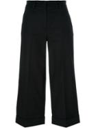 Moncler Classic Culottes, Women's, Size: 42, Black, Cotton/spandex/elastane