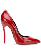 Casadei Classic Pointed Pumps - Red