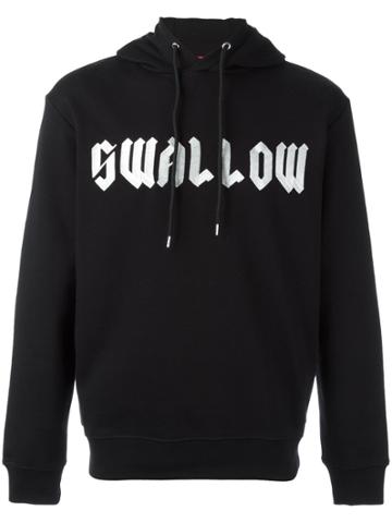 Christian Dada Christian Dada X Nobuyoshi Araki Ribbed Hoodie - Black