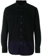 Casey Casey Colour Block Corduroy Shirt - Black