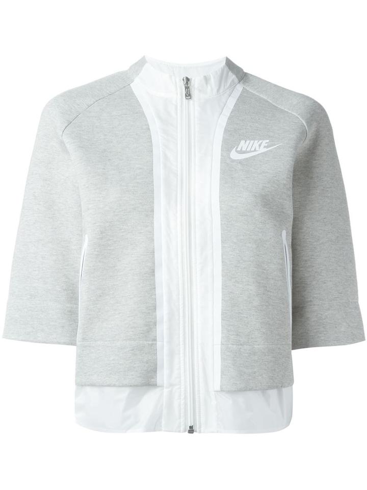 Nike 'splatter' Cropped Sweatshirt