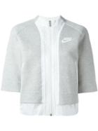 Nike 'splatter' Cropped Sweatshirt