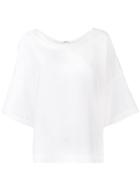 P.a.r.o.s.h. Drop Shoulder Top - White