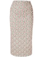 Nº21 Geometric Print Skirt - Neutrals