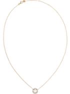Rosa De La Cruz 18k Gold Necklace With Smile Charm