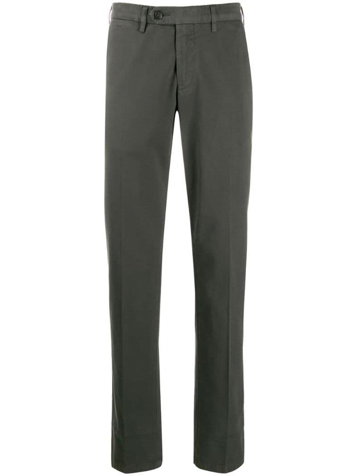 Canali Chino Trousers - Green