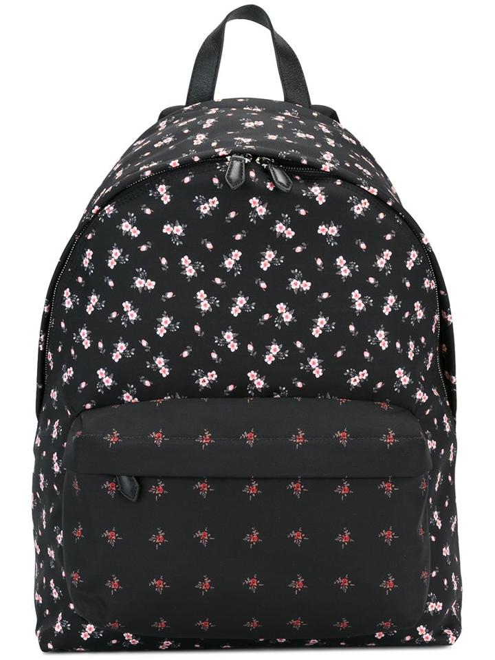 Givenchy Contrast Floral Print Backpack