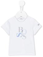 Boss Kids Logo Print T-shirt, Infant Boy's, Size: 9 Mth, White