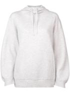 Vince Hooded Cashmere Sweater - Grey
