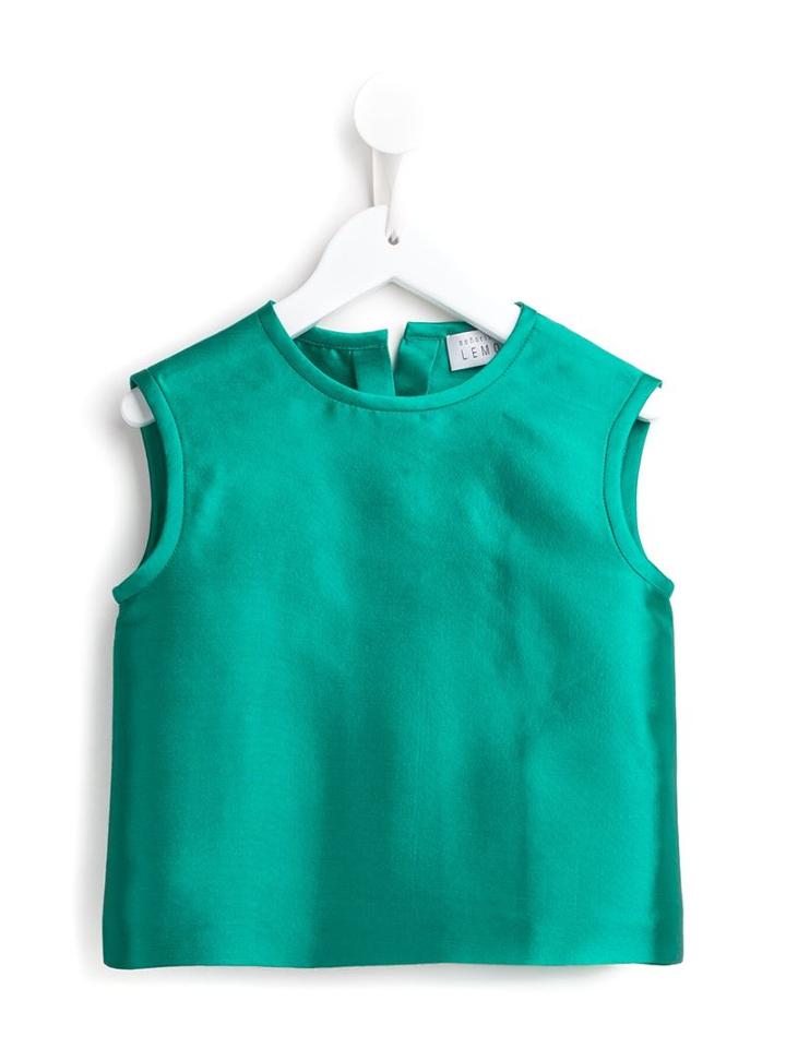 Señorita Lemoniez 'grasmere' Sleeveless Top, Toddler Girl's, Size: 4 Yrs, Green