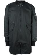 Diesel 'jube' Bomber Jacket, Men's, Size: Small, Black, Cotton/polyacrylic