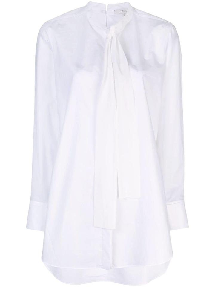 Dorothee Schumacher Neck-tied Oversized Shirt - White