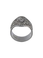 Carolina Bucci 'superstellar' Shield Ring, Women's, Size: 4, Metallic