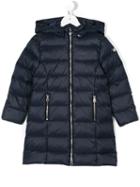 Armani Junior - Padded Coat - Kids - Feather Down/polyester/polyamide-8 - 4 Yrs, Blue