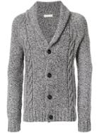 Etro - Cable Knit Cardigan - Men - Cashmere/wool - L, Grey, Cashmere/wool