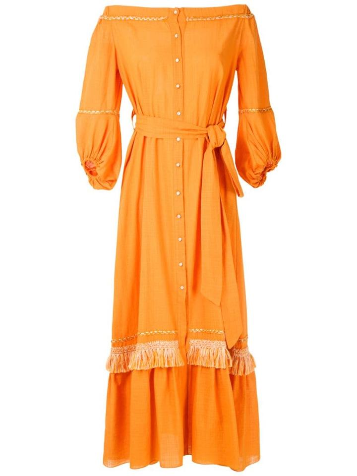 Clube Bossa Vestido Longo Nisse - Orange