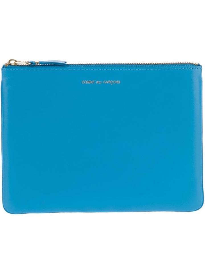 Comme Des Garcons Wallet Zipped Clutch