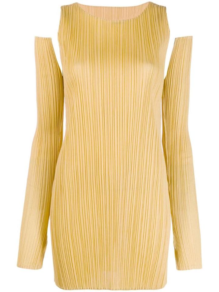 Pleats Please By Issey Miyake - Yellow