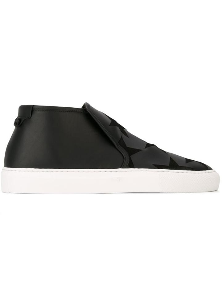 Givenchy Star Embossed Mid Skate Sneakers