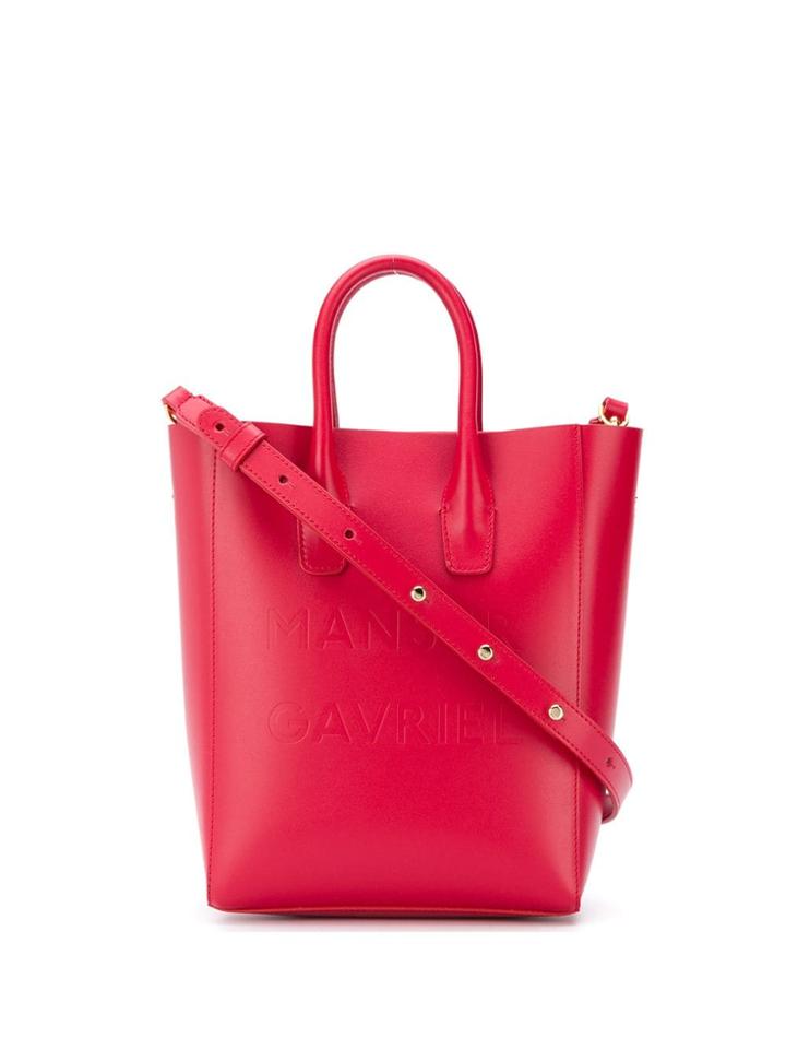 Mansur Gavriel Tote Bag - Red